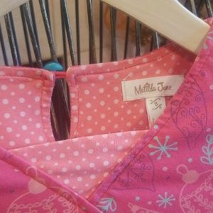 Matilda Jane Sz 8 Christmas Ornament Dress